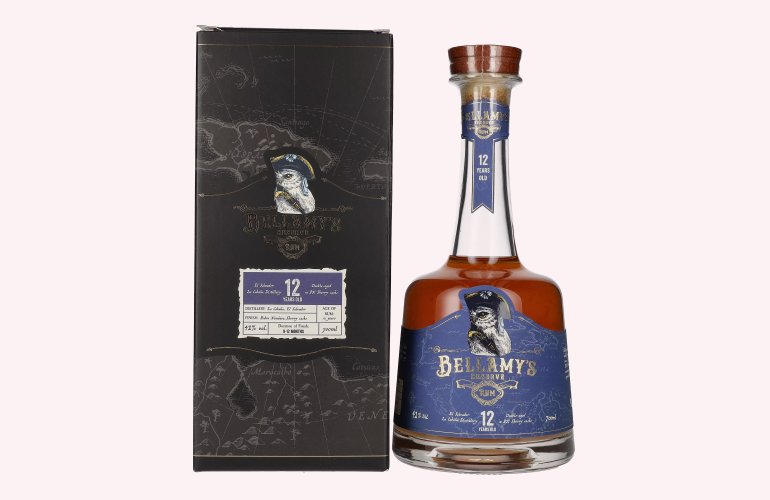 Bellamy's 12 Years Old Reserve Rum 42% Vol. 0,7l in geschenkverpakking