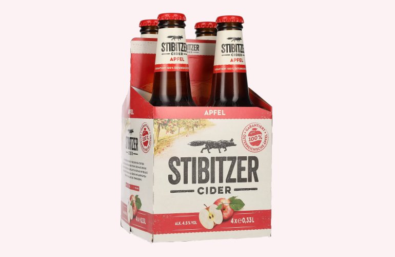 Stibitzer Apfel Cider 4,5% Vol. 6x4x0,33l