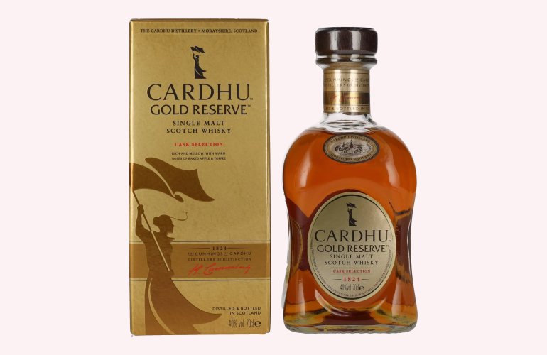 Cardhu Gold Reserve Cask Selection Single Malt Scotch Whisky 40% Vol. 0,7l in geschenkverpakking