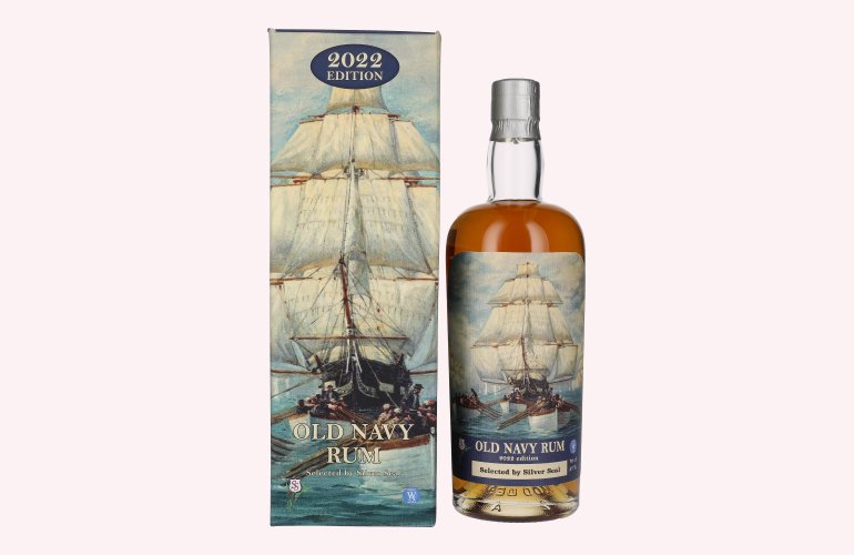 Silver Seal Old Navy Rum Edition 2022 57% Vol. 0,7l in geschenkverpakking