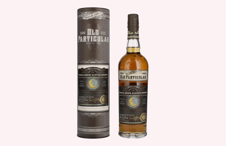 Douglas Laing OLD PARTICULAR North British 18 Years Old Single Grain 48,4% Vol. 0,7l in geschenkverpakking