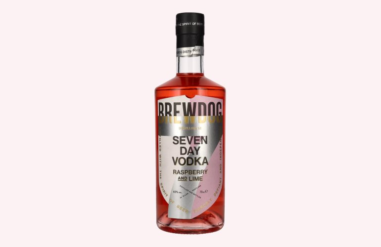 Brewdog SEVEN DAY VODKA Raspberry and Lime 40% Vol. 0,7l