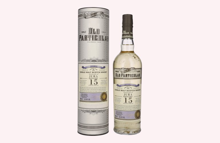 Douglas Laing OLD PARTICULAR Jura 15 Years Old Single Cask Malt 2008 48,4% Vol. 0,7l en boîte cadeau