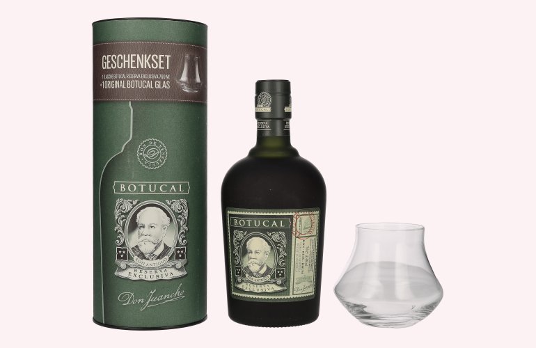 Botucal (Diplomático) RESERVA EXCLUSIVA Ron Antiguo 40% Vol. 0,7l in Geschenkbox mit Glas