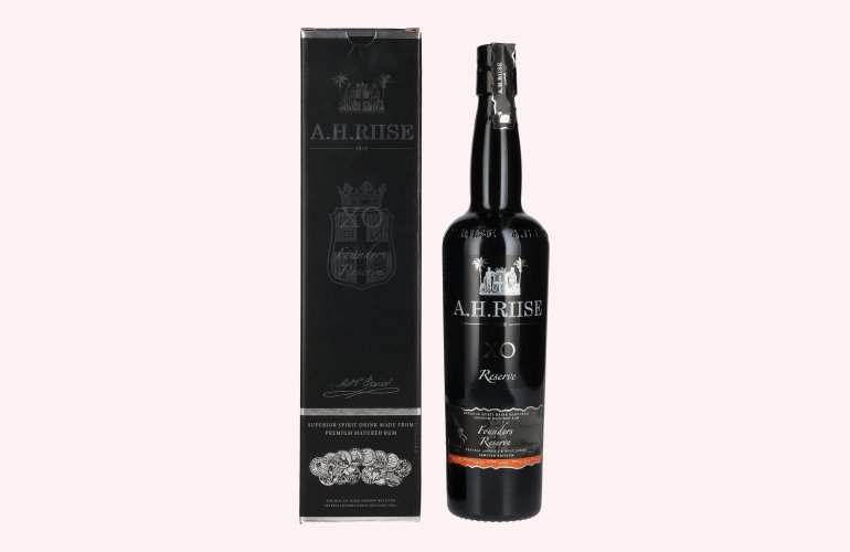 A.H. Riise X.O. FOUNDERS RESERVE Superior Spirit Drink 44,4% Vol. 0,7l in Geschenkbox