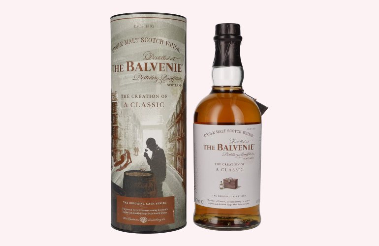 The Balvenie THE CREATION OF A CLASSIC 43% Vol. 0,7l en boîte cadeau