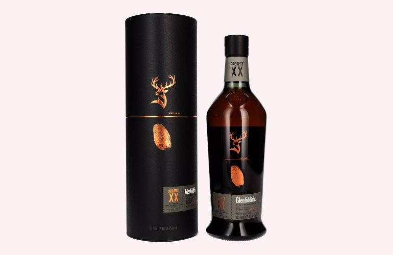 Glenfiddich PROJECT XX Single Malt Scotch Whisky 47% Vol. 0,7l in geschenkverpakking