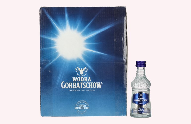 Gorbatschow Wodka 37,5% Vol. 20x0,04l