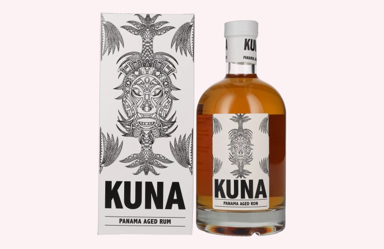 Kuna Panama Aged Ron 40% Vol. 0,7l in geschenkverpakking