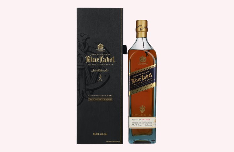 Johnnie Walker Blue Label The Casks Edition Special Release 55,8% Vol. 1l in geschenkverpakking