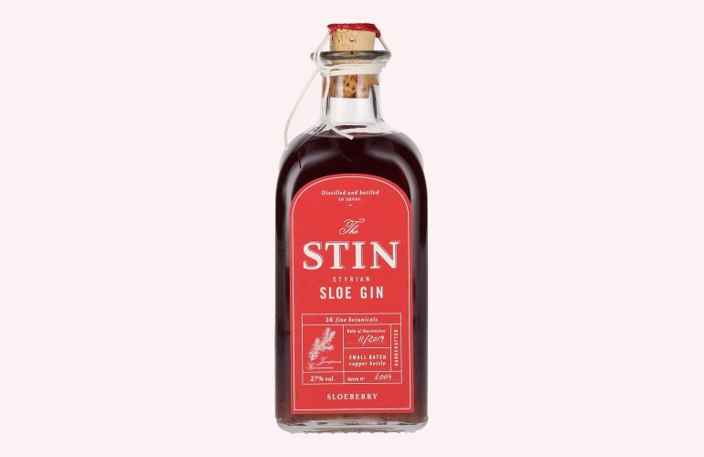 The STIN Styrian Sloe Gin 27% Vol. 0,5l