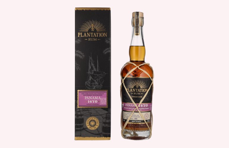 Plantation Rum PANAMA 14 Years Old Rye Whiskey Maturation Edition 2021 51,8% Vol. 0,7l en boîte cadeau