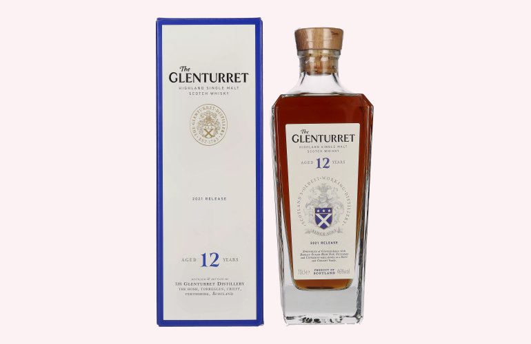 The Glenturret 12 Years Old Single Malt Scotch Whisky Release 2021 46% Vol. 0,7l in geschenkverpakking