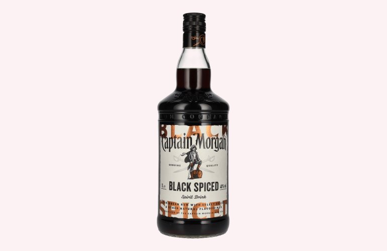 Captain Morgan Black Spiced Premium Spirit Drink 40% Vol. 1l