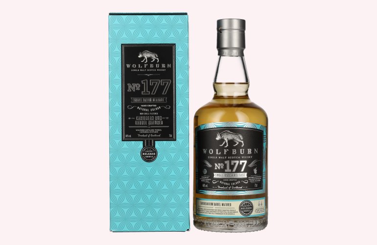 Wolfburn N°177 Single Malt Scotch Whisky Small Batch Release 46% Vol. 0,7l en boîte cadeau