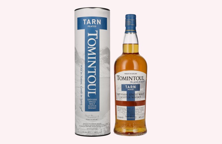 Tomintoul TARN Peated Speyside Single Malt Scotch Whisky 40% Vol. 1l in geschenkverpakking