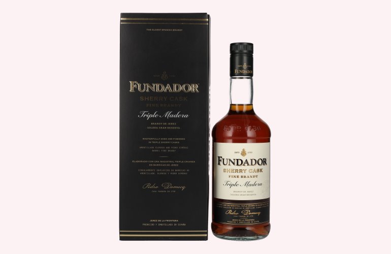 Fundador Triple Madera Sherry Casks Brandy de Jerez 38% Vol. 0,7l