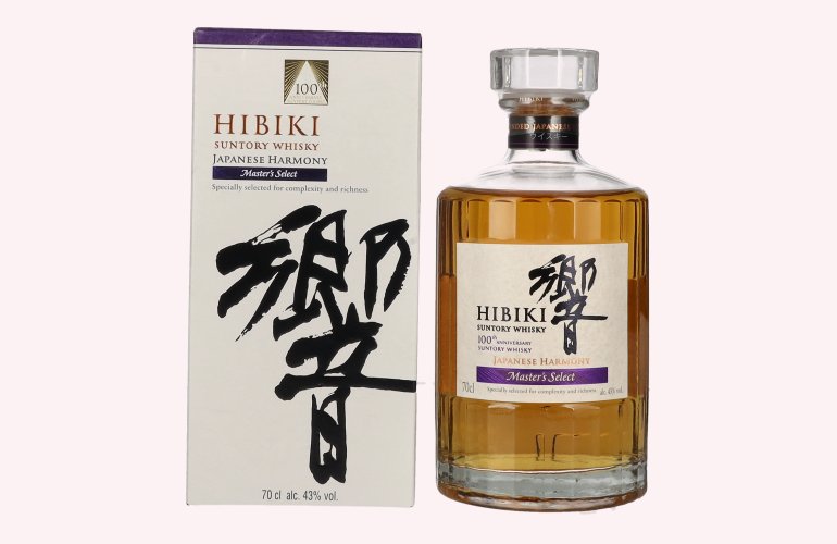 Suntory Hibiki Japanese Master Select Harmony 100th Anniversary Limited Edition 43% Vol. 0,7l in Geschenkbox