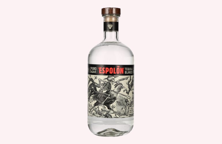 Espolón Tequila Blanco 100% Puro Agave 40% Vol. 1l