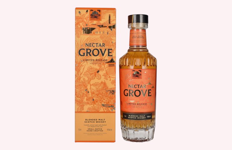 Wemyss Malts NECTAR GROVE Blended Malt Scotch Whisky Limited Release 46% Vol. 0,7l in geschenkverpakking