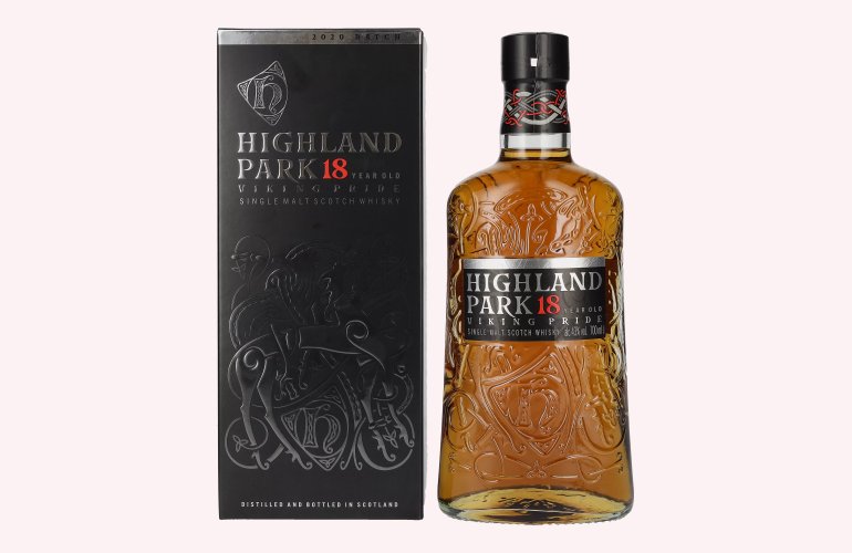 Highland Park 18 Years Old VIKING PRIDE 43% Vol. 0,7l en boîte cadeau