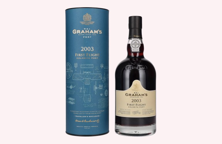 W. & J. Graham's FIRST FLIGHT Colheita Port 2003 20% Vol. 0,75l in geschenkverpakking