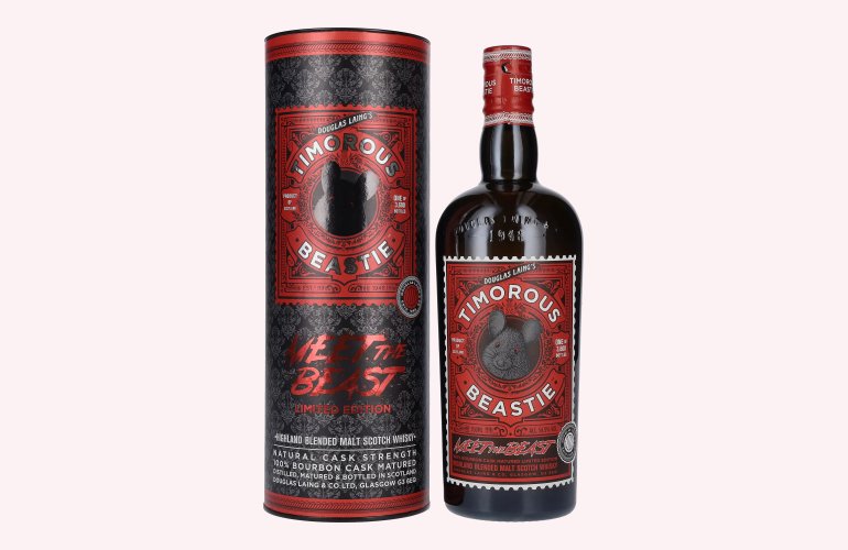 Douglas Laing TIMOROUS BEASTIE Meet the Beast Limited Edition 54,9% Vol. 0,7l en boîte cadeau