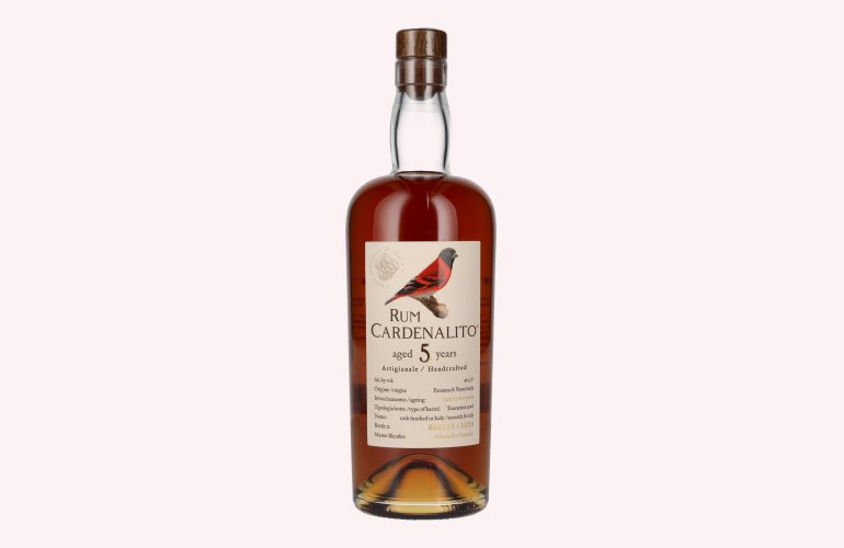 Rum Cardenalito 5 Years Old Handcrafted Rum 40,3% Vol. 0,7l