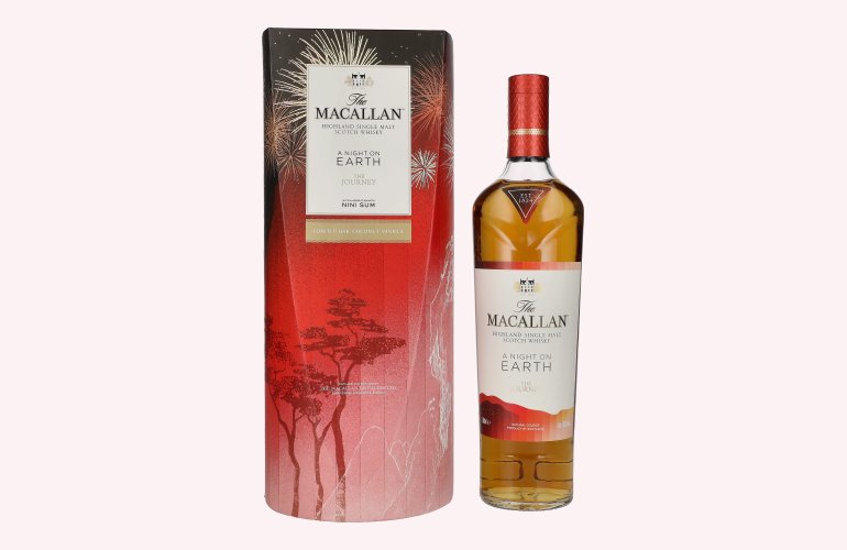 The Macallan A NIGHT ON EARTH THE JOURNEY 2023 43% Vol. 0,7l in geschenkverpakking