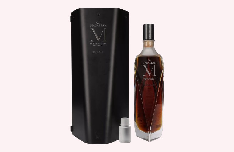 The Macallan M Decanter Release 2022 45% Vol. 0,7l in geschenkverpakking