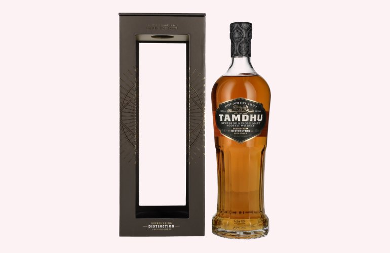 Tamdhu DISTINCTION I Speyside Single Malt Scotch Whisky 48% Vol. 0,7l en boîte cadeau