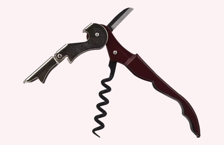 PULLTAP's Kellnermesser avec Sommellier Logo bordeaux