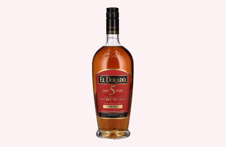 El Dorado 5 Years Old Cask Aged Demerara Rum 40% Vol. 0,7l