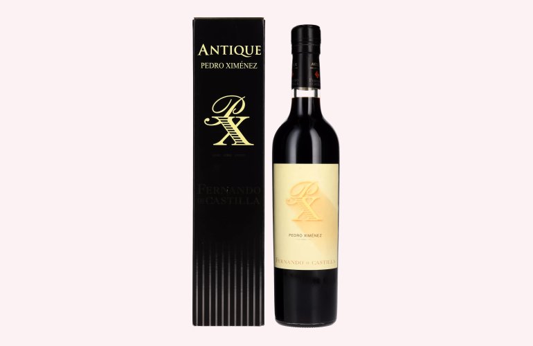 Fernando de Castilla Sherry Pedro Ximénez Antique 15% Vol. 0,5l in geschenkverpakking