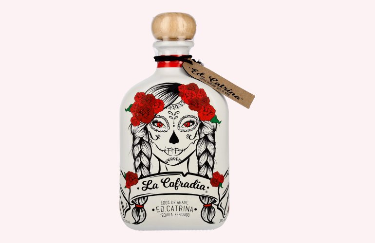 La Cofradia ED. CATRINA Tequila Reposado 100% de Agave 38% Vol. 0,7l