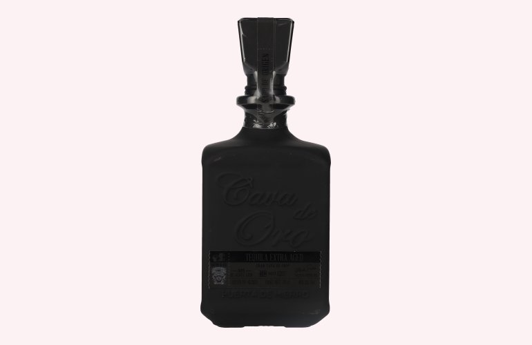 Gran Cava de Oro Tequila EXTRA AÑEJO BLACK 100% de Agave Azul 40% Vol. 0,7l