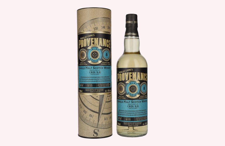 Douglas Laing PROVENANCE Caol Ila 8 Years Old Single Malt 2013 46% Vol. 0,7l en boîte cadeau