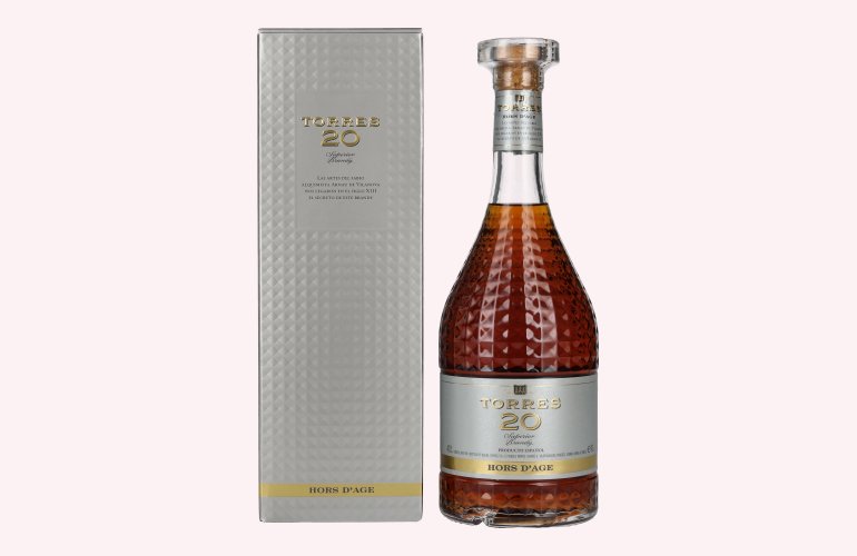 Torres 20 HORS D'AGE Superior Brandy 40% Vol. 0,7l in Giftbox