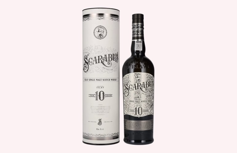 Hunter Laing SCARABUS 10 Years Old Islay Single Malt 46% Vol. 0,7l in geschenkverpakking