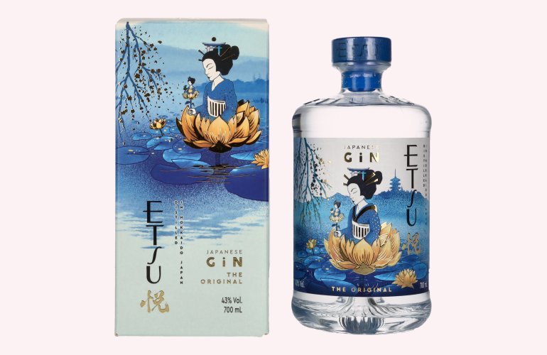 Etsu Japanese Handcrafted Gin The Original 43% Vol. 0,7l in Giftbox