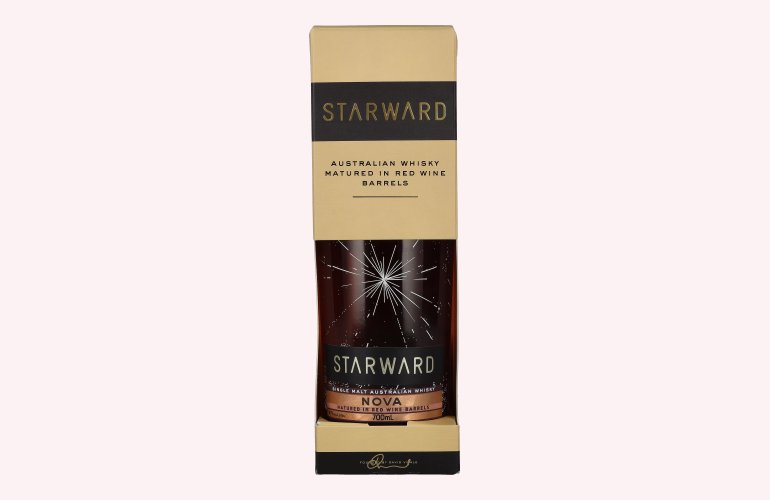 Starward NOVA Single Malt Australian Whisky 41% Vol. 0,7l en boîte cadeau