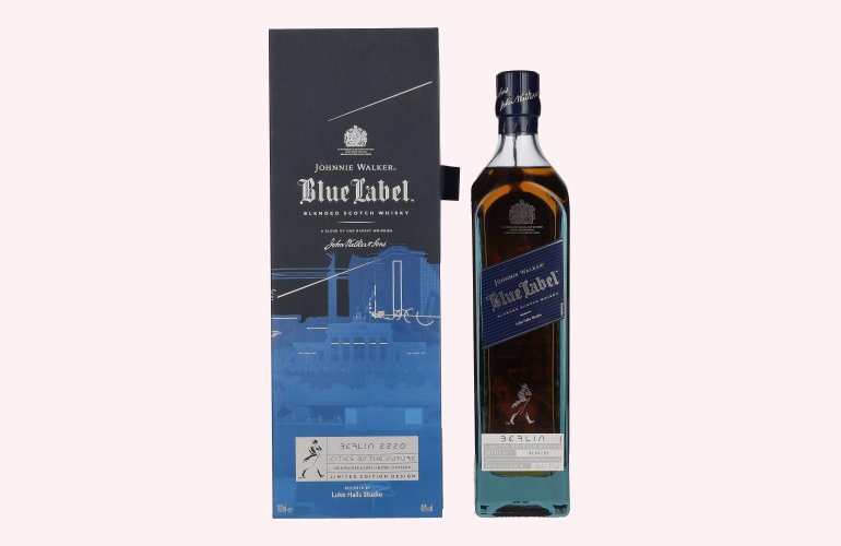 Johnnie Walker Blue Label City Edition Berlin Blended Scotch Whisky 40% Vol. 0,7l en boîte cadeau