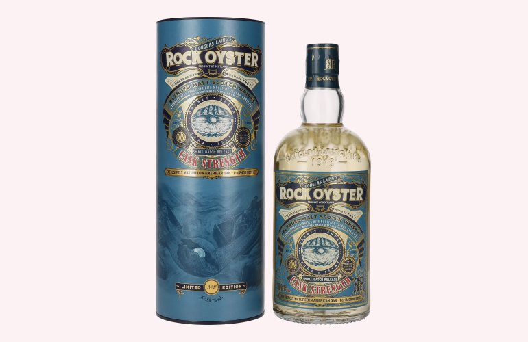 Douglas Laing ROCK OYSTER CASK STRENGTH Limited Edition No. 2 56,1% Vol. 0,7l en boîte cadeau