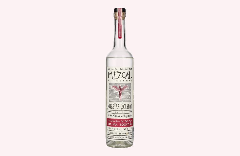 Nuestra Soledad Mezcal Joven STA. MA. ZOQUITLÁN 46% Vol. 0,7l