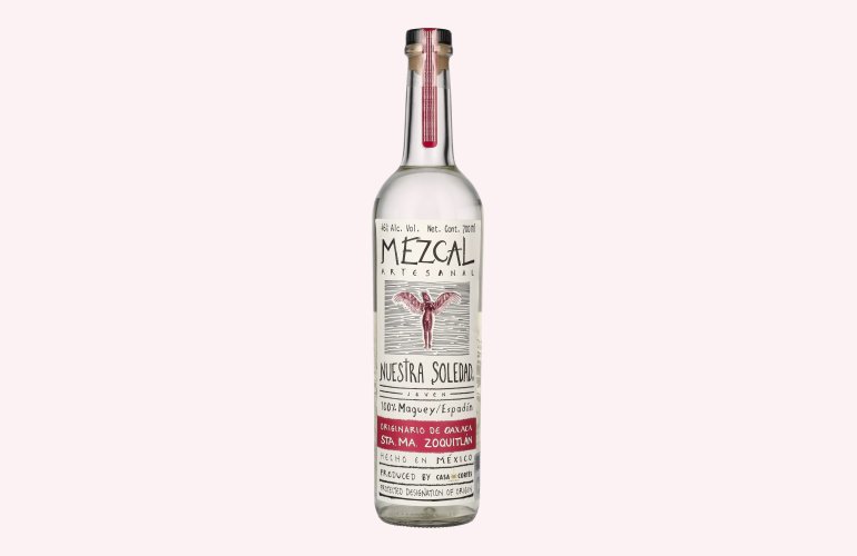 Nuestra Soledad Mezcal Joven STA. MA. ZOQUITLÁN 46% Vol. 0,7l