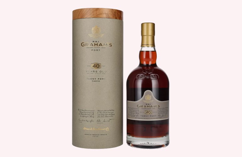 W. & J. Graham's Tawny Port 40 Years Old 20% Vol. 0,75l en boîte cadeau