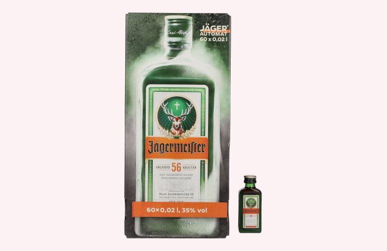 Jägermeister 35% Vol. 60x0,02l