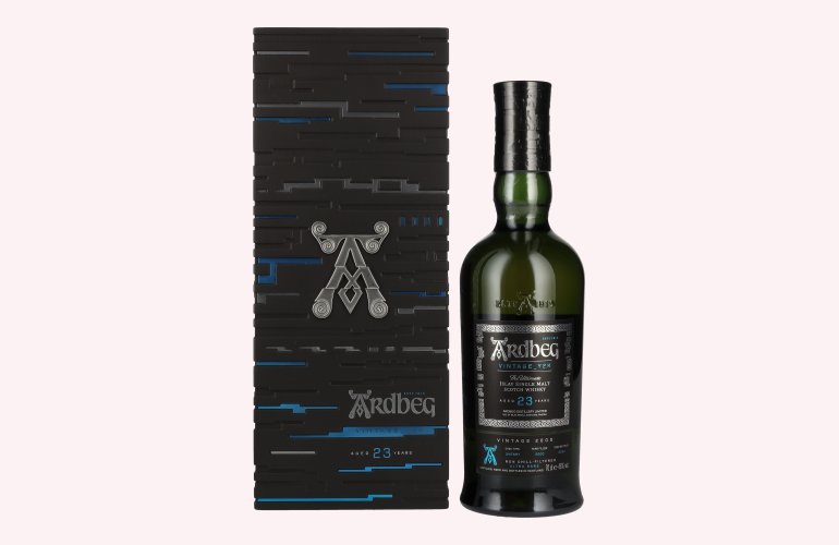 Ardbeg 23 Years Old The Ultimate Vintage Y2K 2000 46% Vol. 0,7l in geschenkverpakking