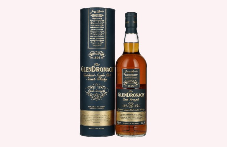 The GlenDronach Cask Strength Batch 12 58,2% Vol. 0,7l in geschenkverpakking