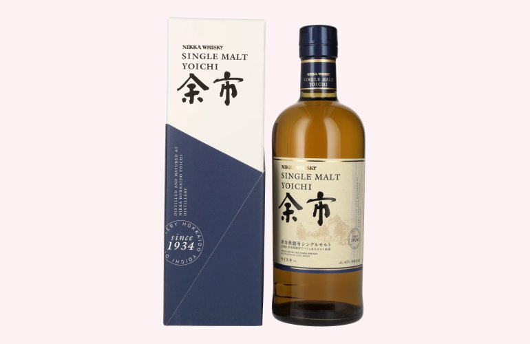 Nikka Yoichi Single Malt Whisky 45% Vol. 0,7l en boîte cadeau